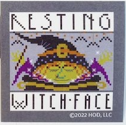 Resting Witch Face - Sticker